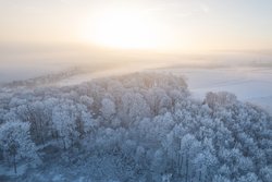 Winterstimmung bei der Häubchen-'Tour