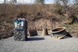 GeoStation 1 an der Basalt-Meile.