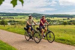 Radfahrer bei Rennerod