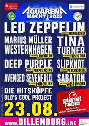 Veranstaltungsplakat AquarenaNacht 2025
