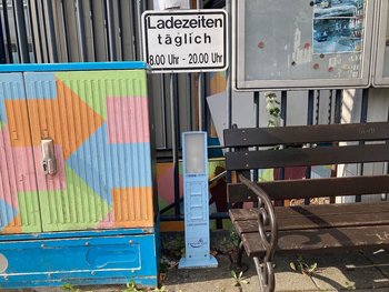 Ladestationen für e-Bikes Rathaus Haiger