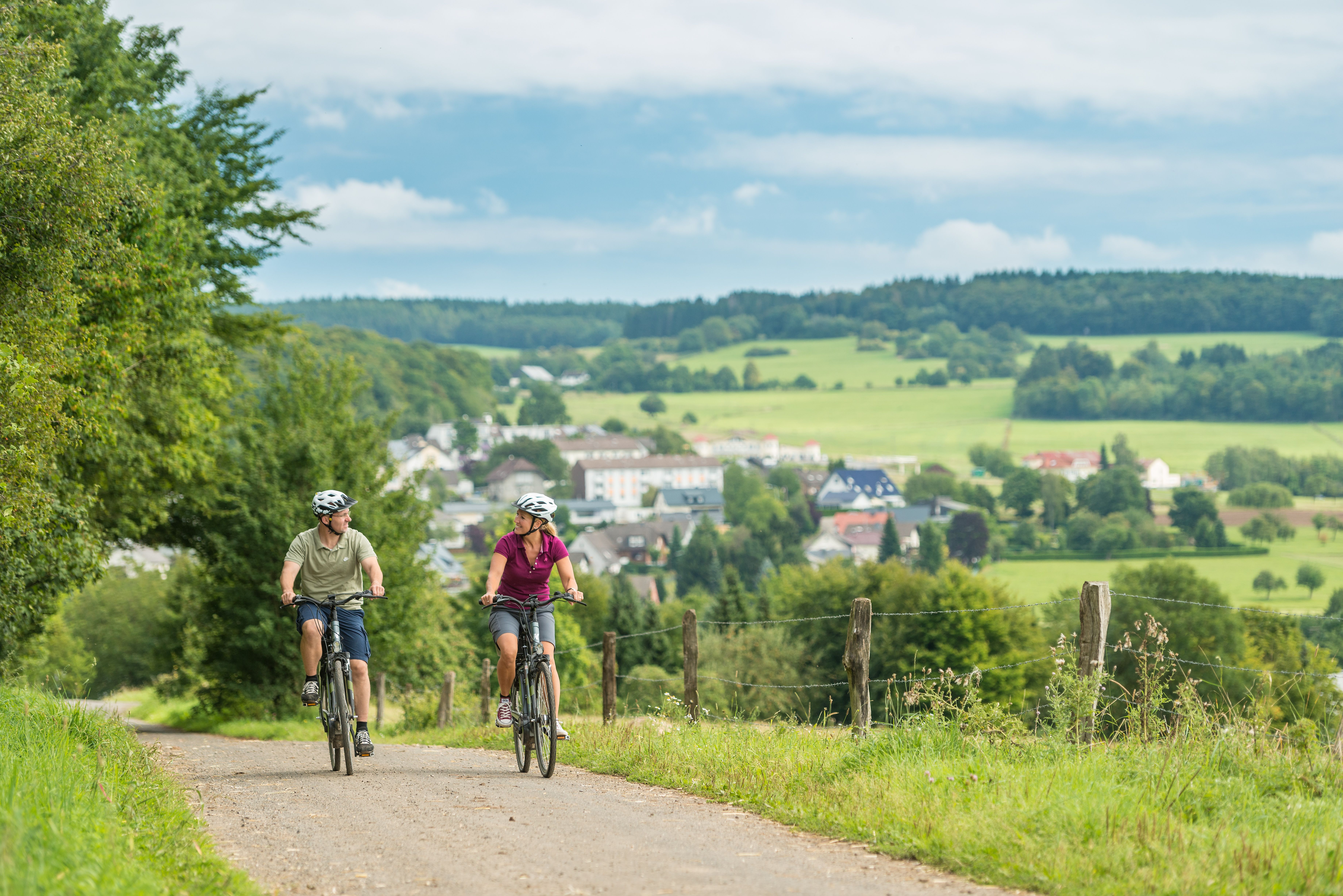 Radfahrer bei Rennerod